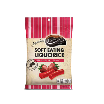 DARRELL LEA Liquorice Strawberry 200g