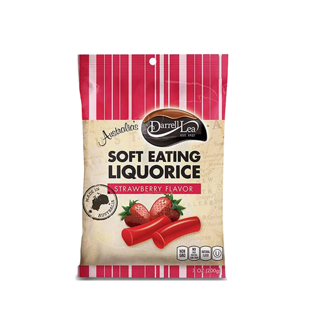 DARRELL LEA Liquorice Strawberry 200g