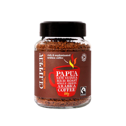 CLIPPER Fairtrade Organic Instant Papua New Guinea 100g - Longdan Official