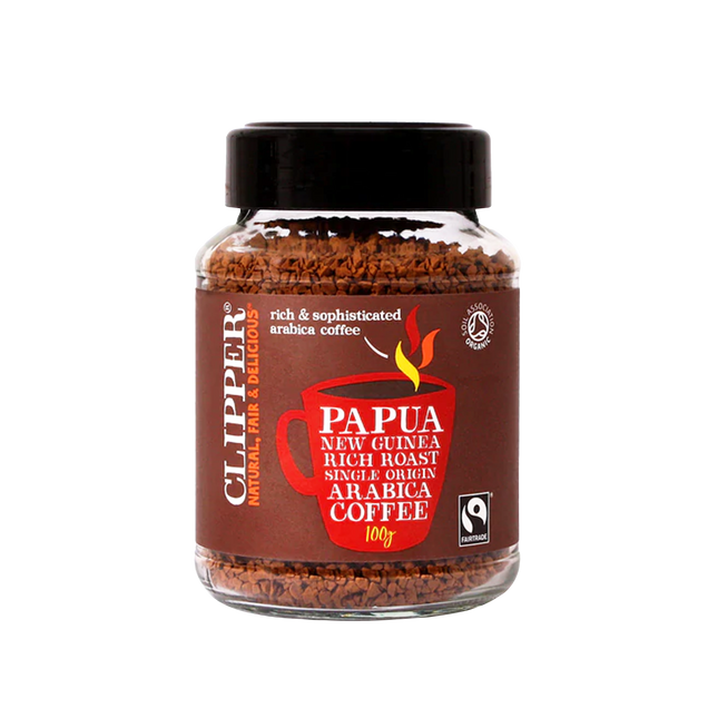 CLIPPER Fairtrade Organic Instant Papua New Guinea 100g - Longdan Official
