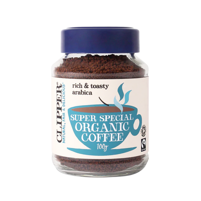 CLIPPER Fairtrade Organic Instant Medium Roast 100g - Longdan Official