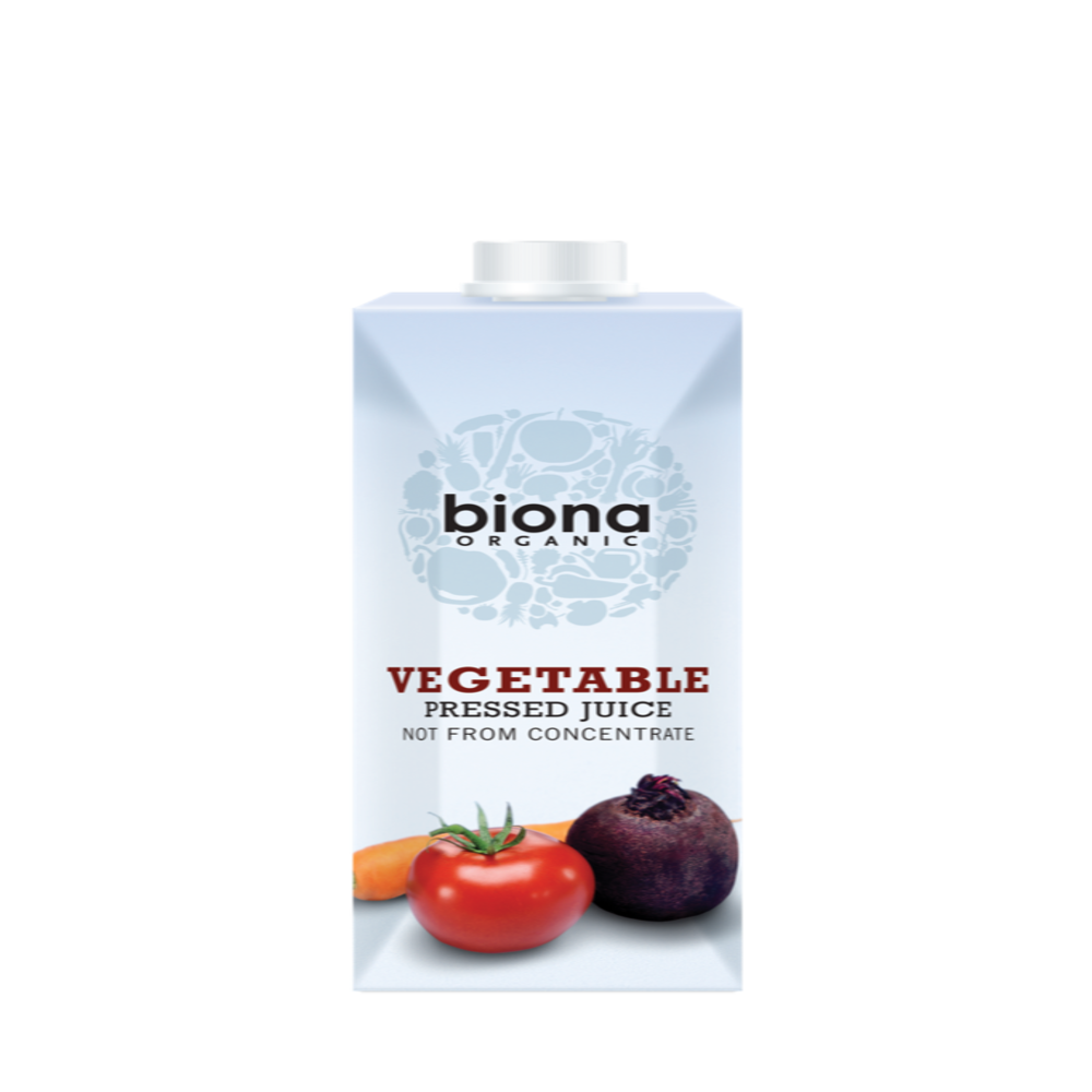 BIONA Organic Vegetable Juice - Pressed (tetra) 0.5lt - Longdan Online Supermarket