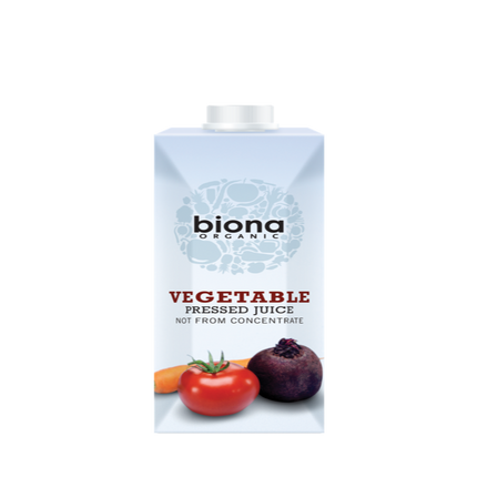 BIONA Organic Vegetable Juice - Pressed (tetra) 0.5lt - Longdan Online Supermarket