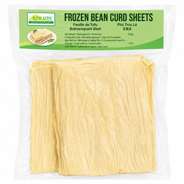 Kim Son Frozen Bean Curd Sheets 500g (Frozen) (Case 20)