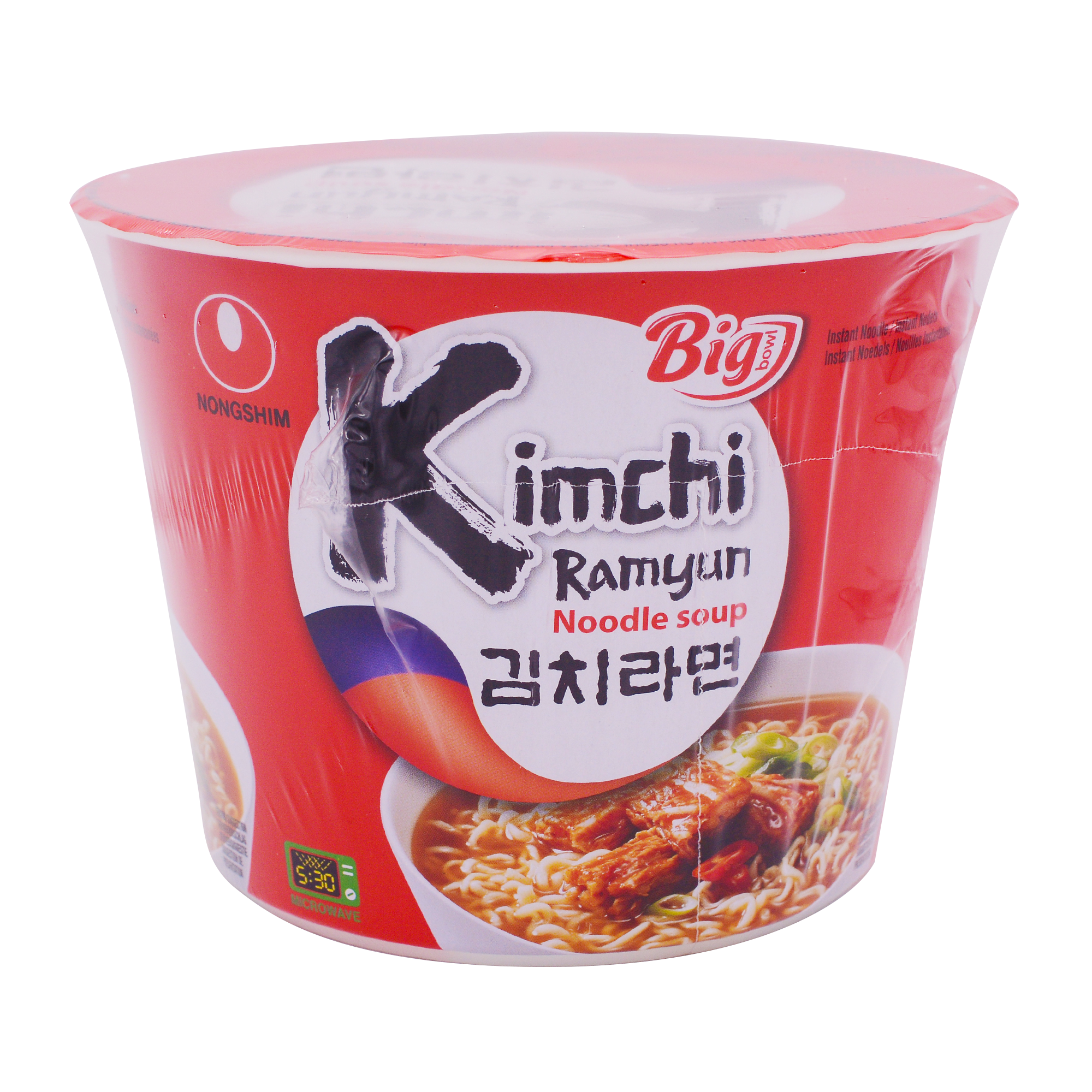 Nong Shim Big Bowl Ndl Kimchi 112g - Longdan Online Supermarket