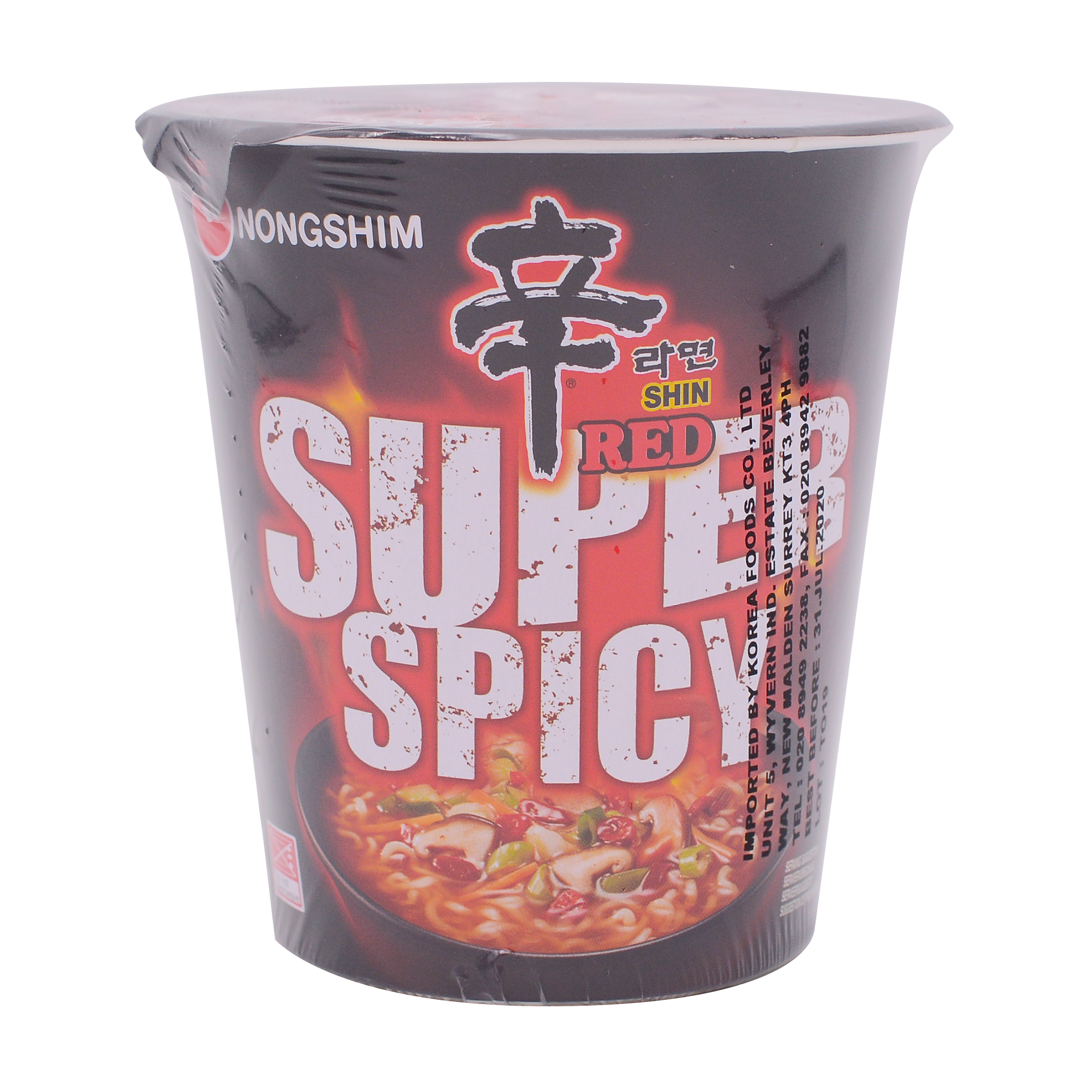 Nongshim Shin Cup Red 68g - Longdan Online Supermarket