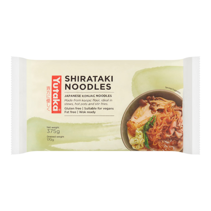 Yutaka Japanese White Shirataki Noodles 375g (Case 12)