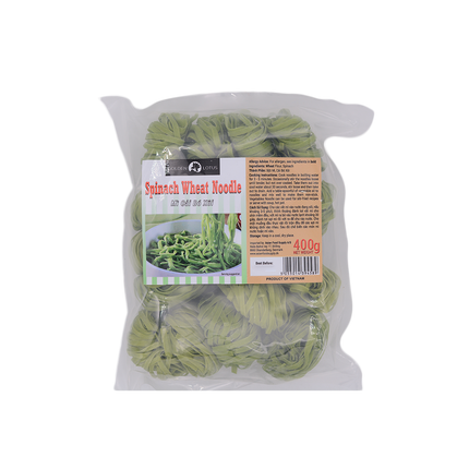 Golden Lotus Spinach Wheat Noodle 400g - Longdan Online Supermarket