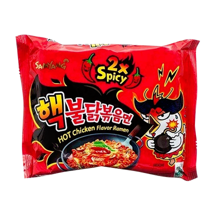 Samyang Hot Chicken Ramen (Double Spicy) 140G - Longdan Official Online Store