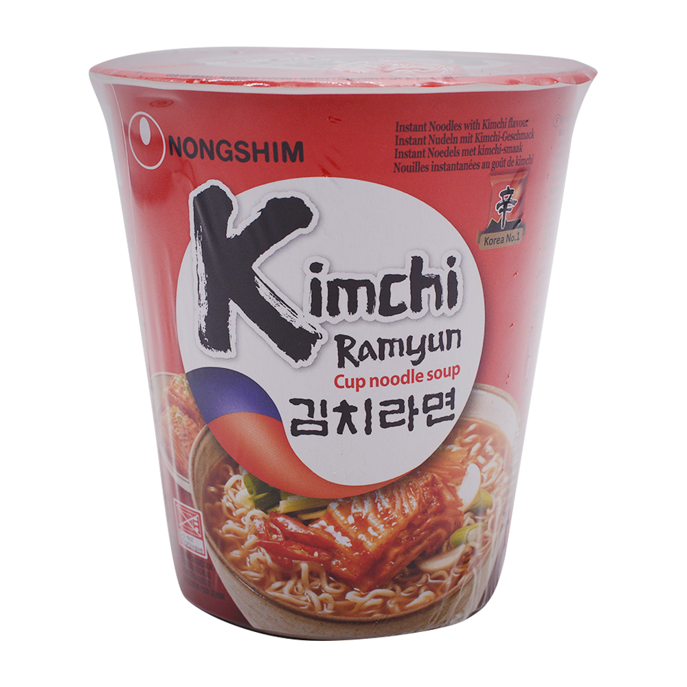 Nongshim Kimchi Ramyun Cup 75g - Longdan Online Supermarket
