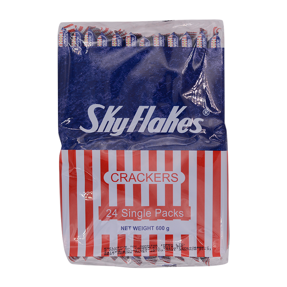 Skyflakes Biscuits 600g (24 x 25g) - Longdan Online Supermarket