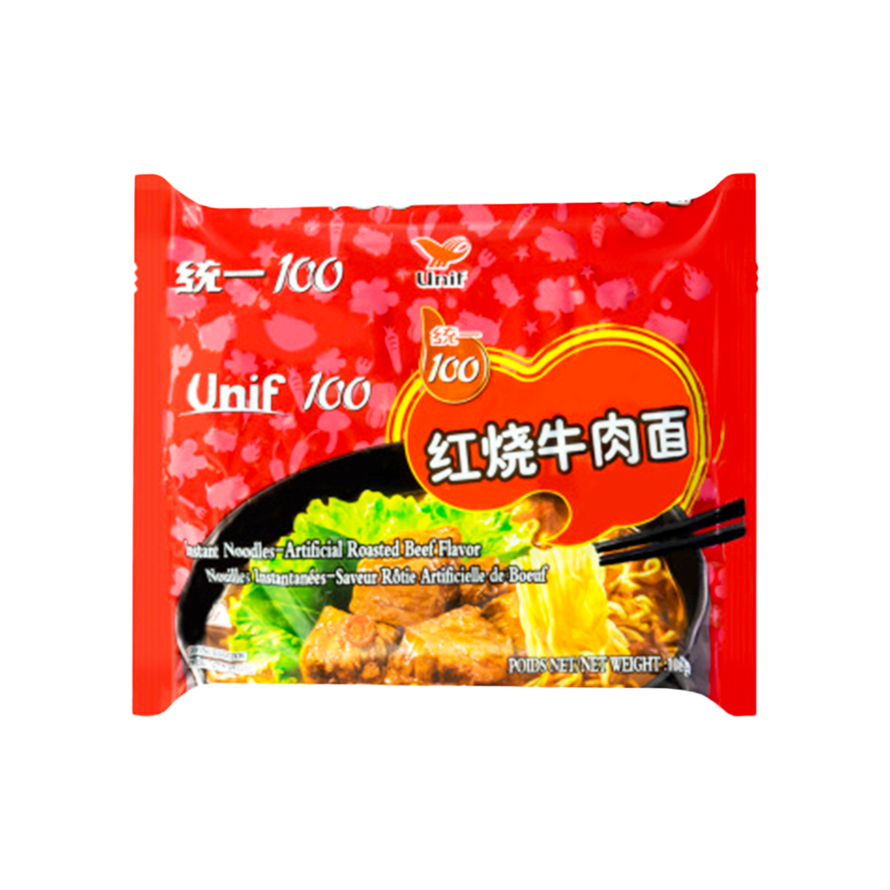 UNIF Noodles (Bag) Roasted Beef 108g - Longdan Official
