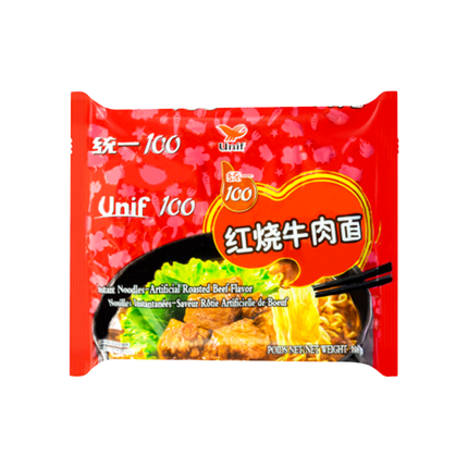 UNIF Noodles (Bag) Roasted Beef 108g - Longdan Official
