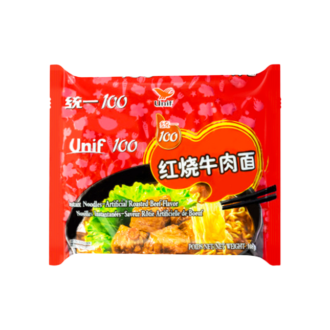 UNIF Noodles (Bag) Roasted Beef 108g - Longdan Official