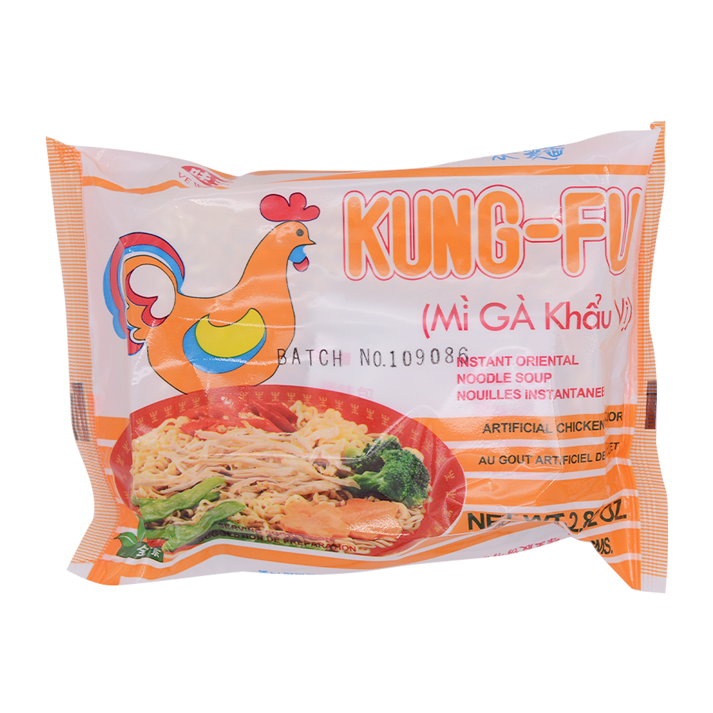 Kung Fu Chicken Flav Instant Noodle 80g - Longdan Online Supermarket