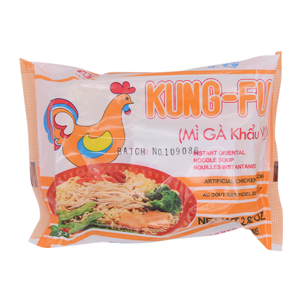 Kung Fu Chicken Flav Instant Noodle 80g - Longdan Online Supermarket