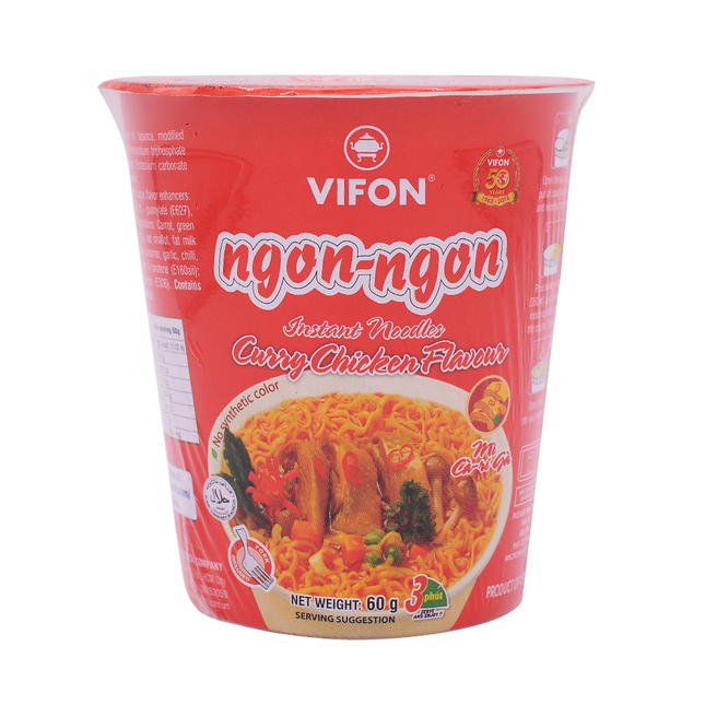 Vifon Oriental Style Curry Chicken Flavour 60g - Longdan Online Supermarket