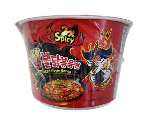 SAMYANG Hot Chicken Ramen Double Spicy Bowl 105g (Case 16)