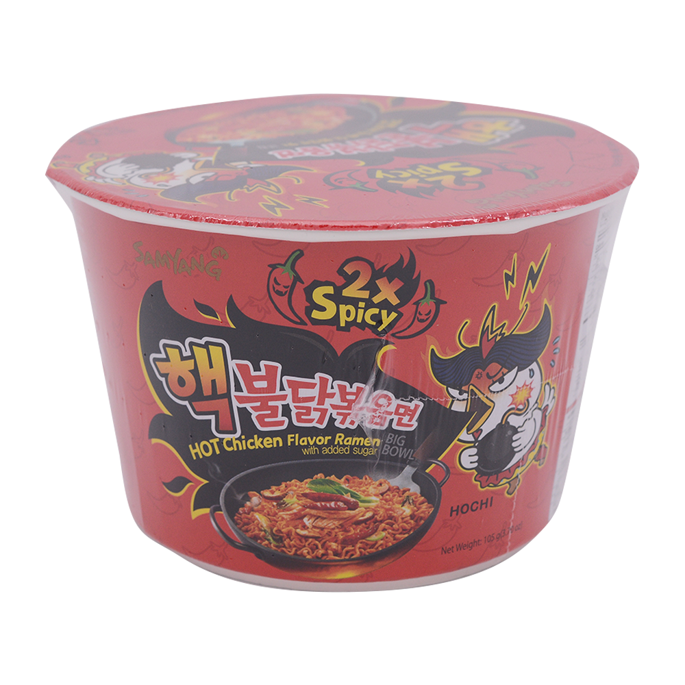 Samyang Hot Chicken (Double Spicy) Bowl 105g - Longdan Online Supermarket