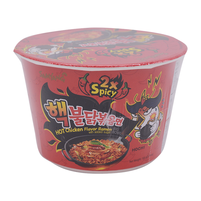 Samyang Hot Chicken (Double Spicy) Bowl 105g - Longdan Online Supermarket