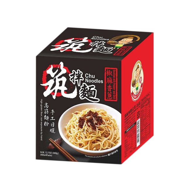 Chu Guan Miao Noodle Scallion with Pepper and Chilli 360g - Longdan Official Online Store