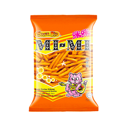 SNEK KU Mi Mi Prawn Flavour Snack 80G - Longdan Official
