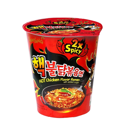 SAMYANG Double Spicy Hot Chicken Cup 70g - Longdan Official