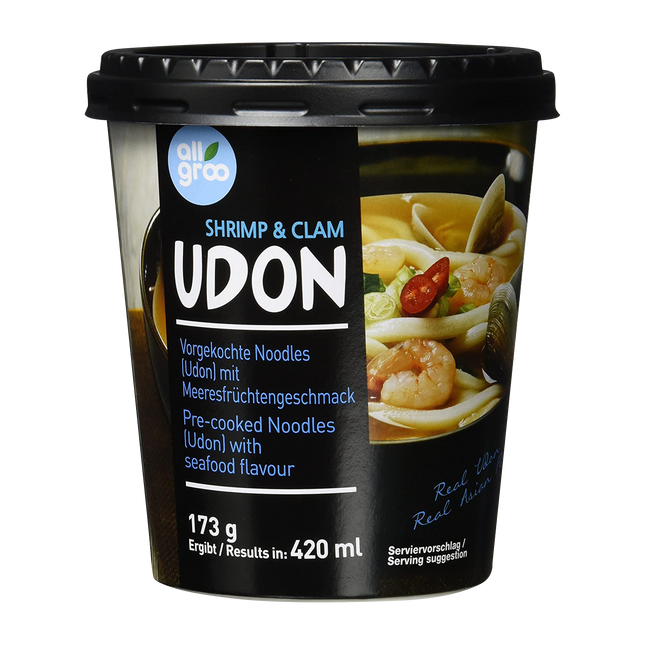 Allgroo Shrimp & Clam Udon 173g - Longdan Online Supermarket
