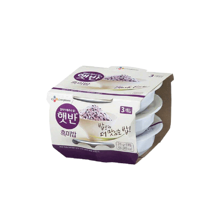 CHEIL JEDANG Cooked Black Pearl Rice 210g (Case 36)