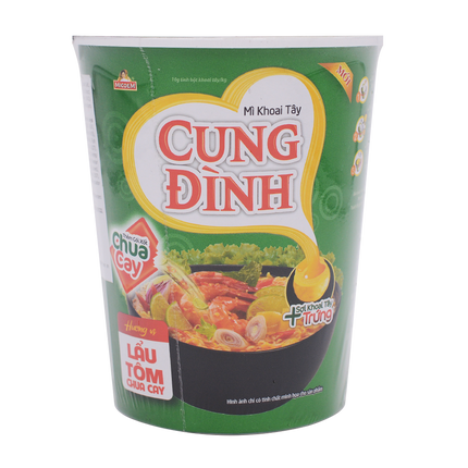Cung Dinh Hot & Sour Prawn Hot Pot Cup 65g - Longdan Online Supermarket
