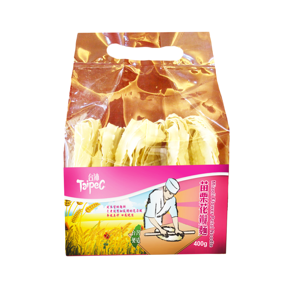 TP Taiwan Miaoli Flower Petal Noodle 400g (Case 24)