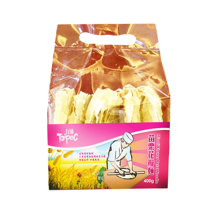 TP Taiwan Miaoli Flower Petal Noodle 400g (Case 24)