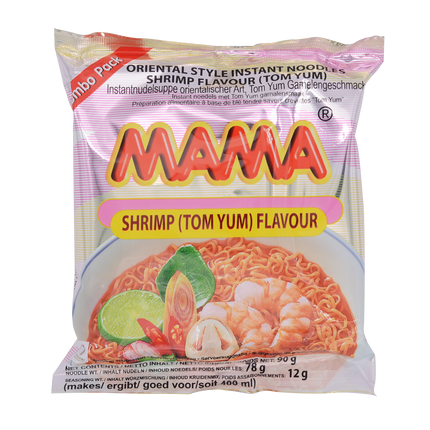 MAMA Noodle Shrimp Tom Yum 90g (Case 20)