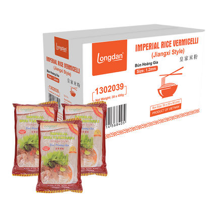 Longdan Imperial Rice Verm 1.2mm 400g (Case 30)