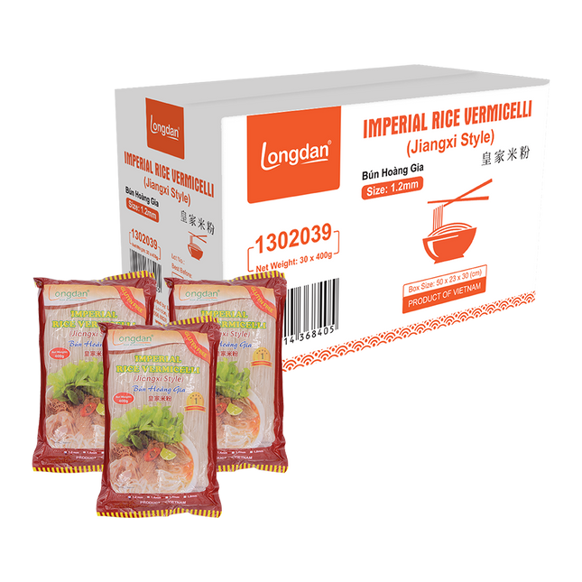 Longdan Imperial Rice Verm 1.2mm 400g (Case 30)