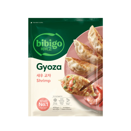 CJ BIBIGO Gyoza Dumplings Shrimp & Vegetable 400g (Case 16)
