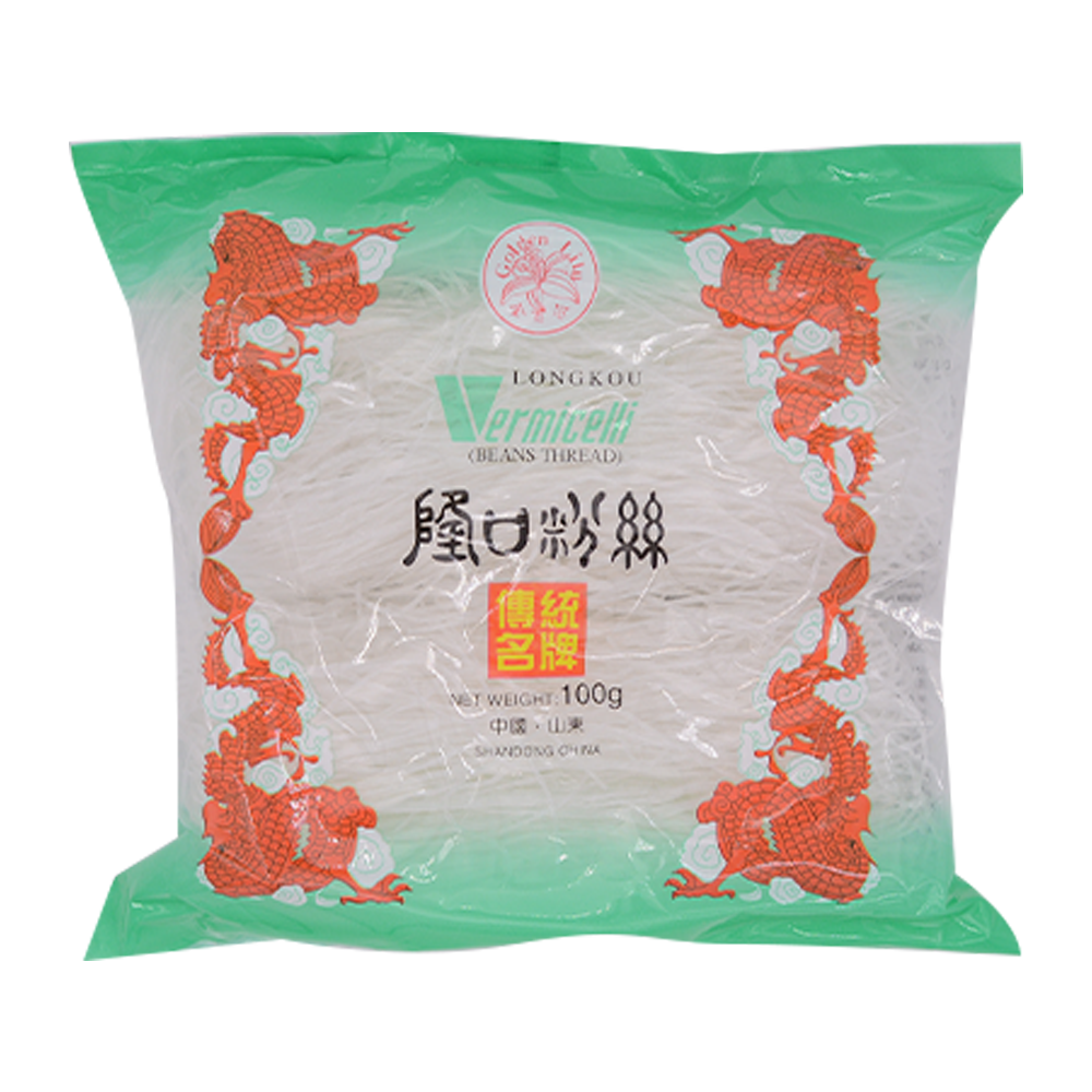 Golden Lily Premium Longkou Vermicelli 100G - Longdan Online Supermarket