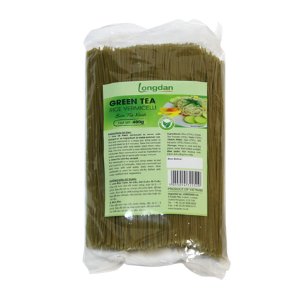Longdan Green Tea Rice Vermicelli 400g - Longdan Online Supermarket