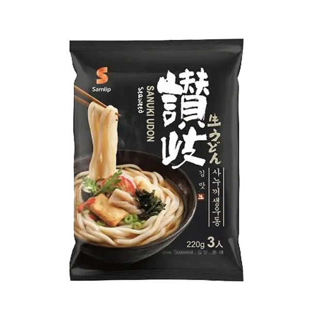 SAMLIP Sanuki Udon Noodle - Original (Pack 3*224G) (Case 10)