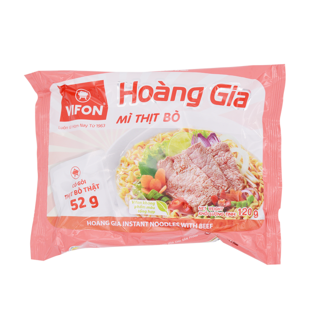 Vifon Instant Noodles With Beef 120g - Longdan Online Supermarket