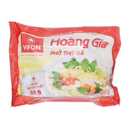 Vifon Instant Rice Noodles Chicken Flavour 120g - Longdan Online Supermarket