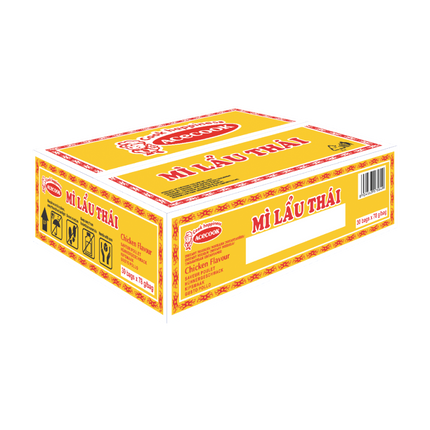 MI LAU THAI Instant Noodles Chicken Flavor 78g (Case 30)