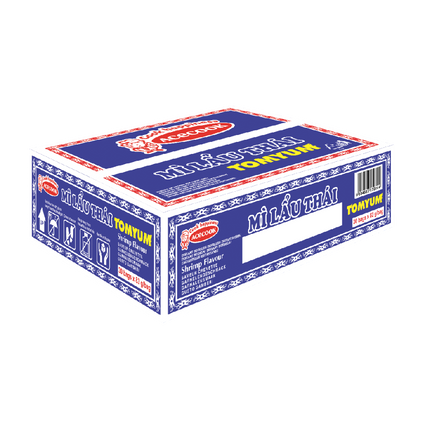 MI LAU THAI Instant Noodles Shrimp Flavor 83g (Case 30)
