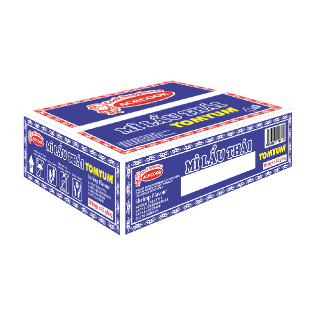 MI LAU THAI Instant Noodles Shrimp Flavor 83g (Case 30)