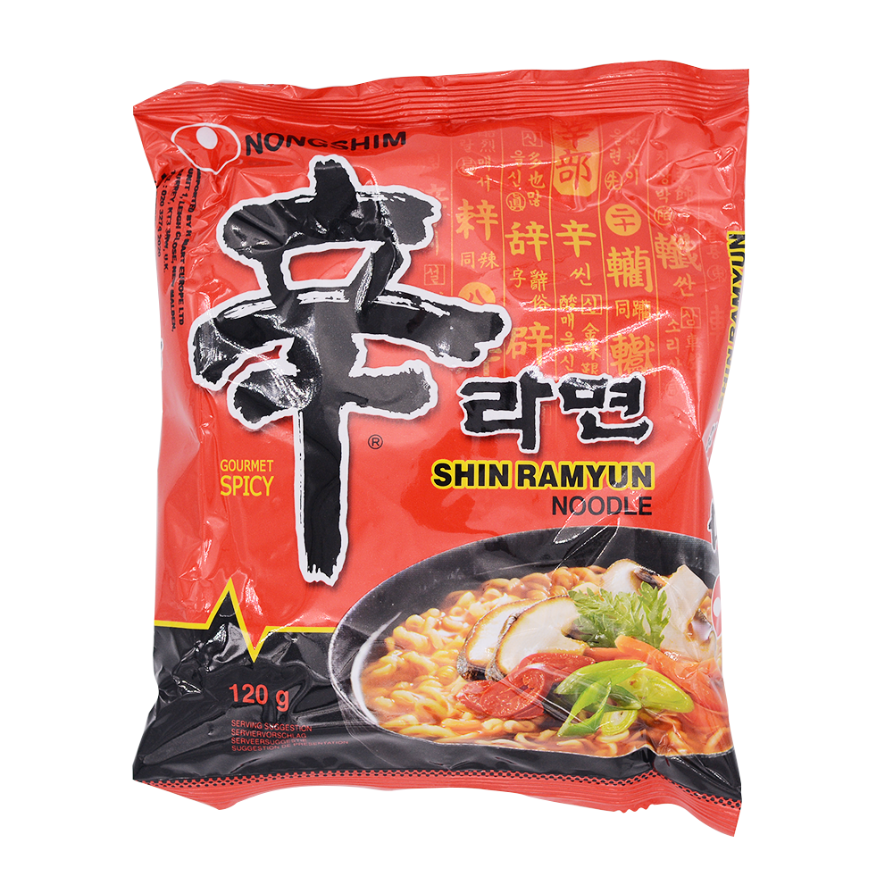 NONGSHIM Shin Hot Spicy Ramyun 120g (Case 40)