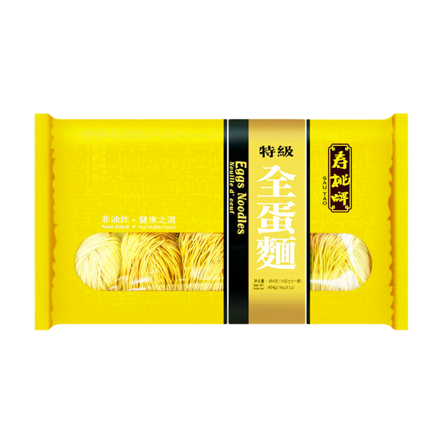 SAUTAO Egg Noodle 454g (Case 24)
