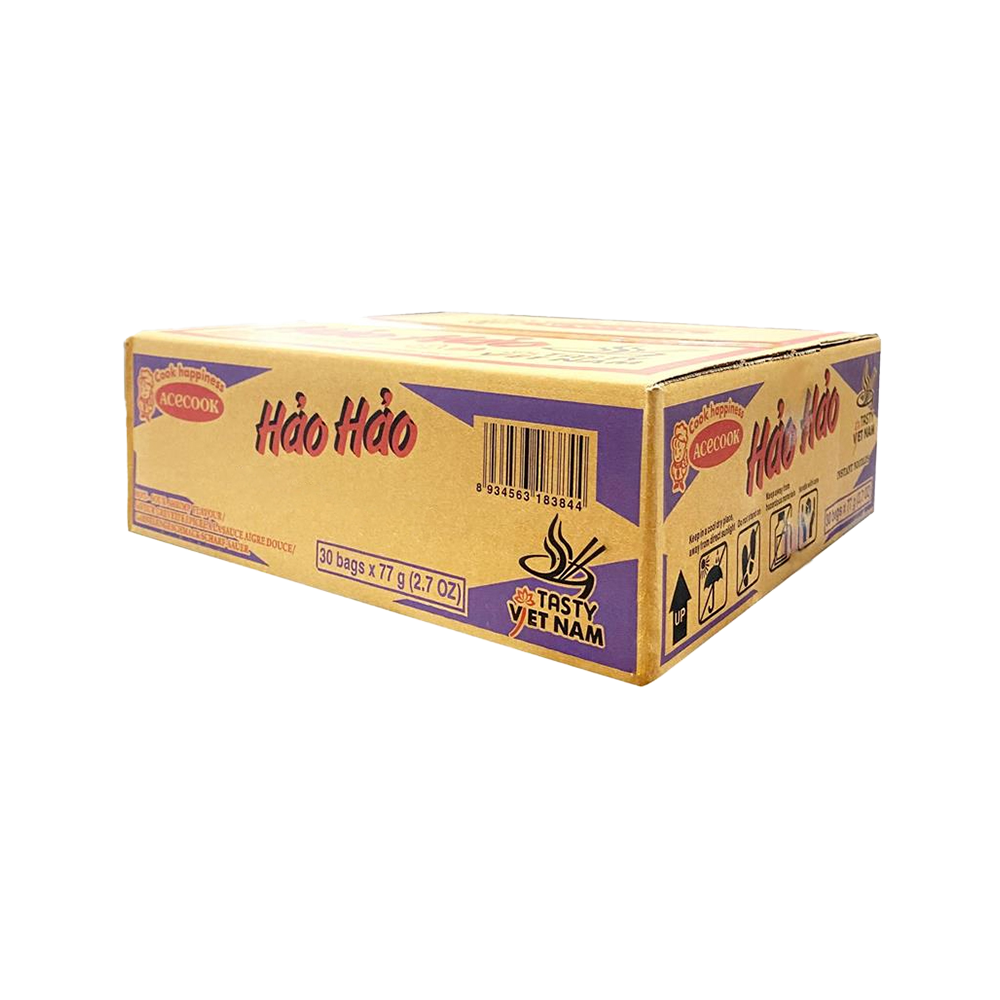 Hao Hao Hot & Sour Shrimp 77g (Case 30)