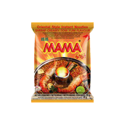 MAMA Noodle Shrimp Creamy Tomyum 55g (Case 180)