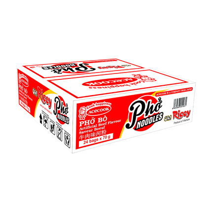 OH! RICEY Instant Pho Beef Flavor 70g  (Case 24)