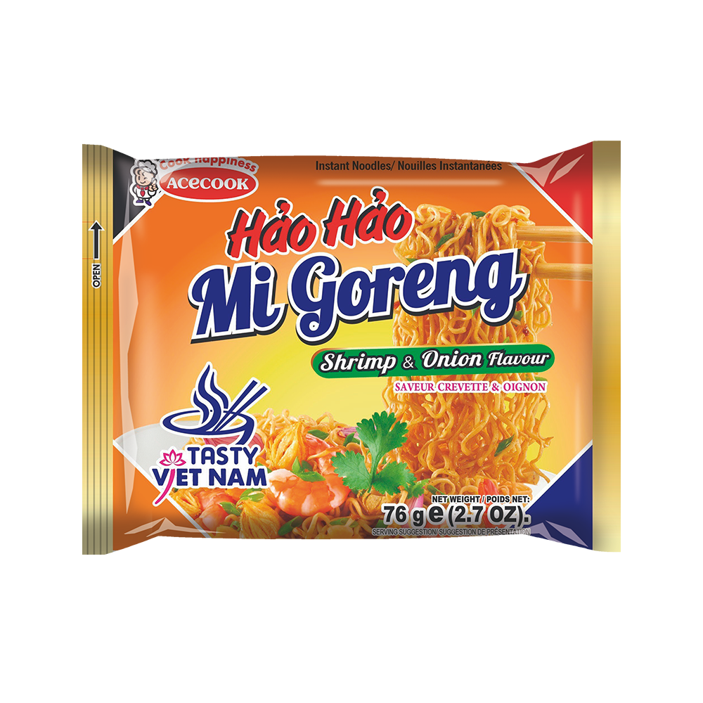 HAO HAO Fried Onion Shrimp Flavor 76g (Case 30)